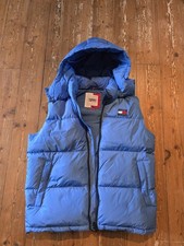 TOMMY JEANS Alaska Puffer Daunenweste Hellblau Gr.XL Herren