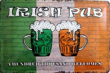 Blechschild Schild 20x30 cm -