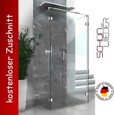 Duschrückwand Alu