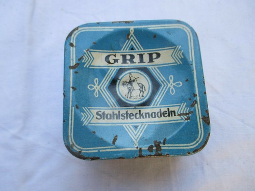 Alte blechdose dose grip - alte,