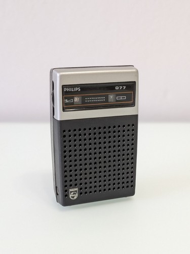 Vintage handradio philips 077 - vintage,