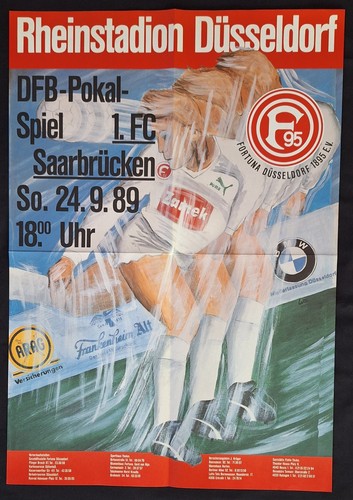Spiel plakat 1989 - 1989/90, |
