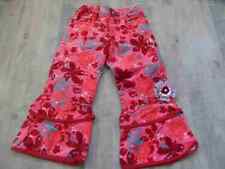 TOFF TOGS schöne Samthose m. Volants Blumenmuster Gr. 104 o. 116 w. NEU ST117