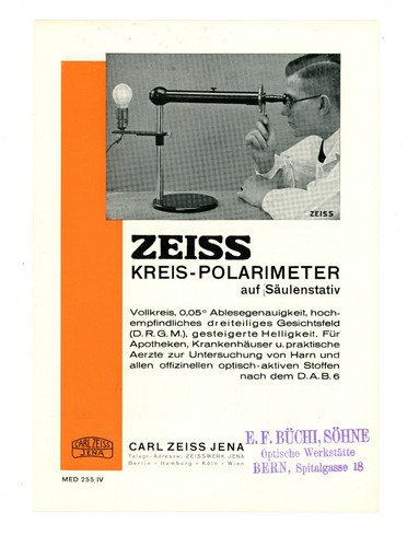 Carl zeiss jena prospekt - jena,