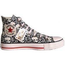 Converse Chucks EU 46,5 UK 12 ORCHID SKULL CHUCK TAYLOR ALL STAR Limited Edition