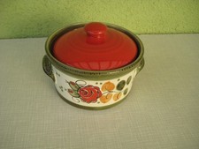 kleine Porzellandose mit Deckel der Marke SMF Schramberg Tirol