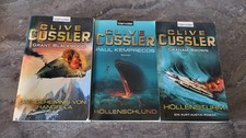 Clive Cussler, 3x Taschenbuch