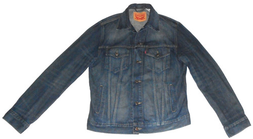 Levis jeans jacke denim l - levis,
