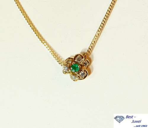 Zartes collier mit echtem - zartes,