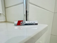 Schriftzug Audi S-Line Emblem S Line Sline Kotflügel original Logo 8N0853601A