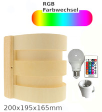 BLENDSCHIRM Saunalampe mit/ ohne Zubehör LED RGB Farbwechsel Lampenschirm Lampe