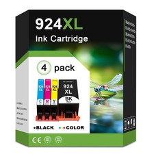 1-4 XL Druckerpatronen für HP 924e Officejet Pro 8120e 8122e 8125e 8130 e 8132e