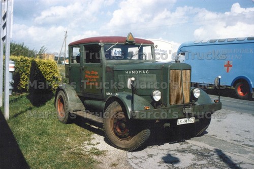 Lkw foto hanomag zugmaschine - lkw,