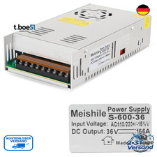 36V 16,7A 600W DC Netzteil
