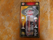Retro Werbeschild Thermometer " Schwarzes Lausitzer Porter Bier"