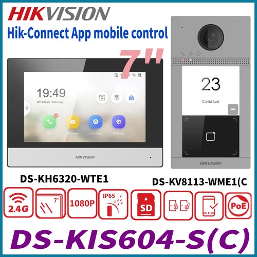 Hikvision kis604 7 - hikvision, 7"