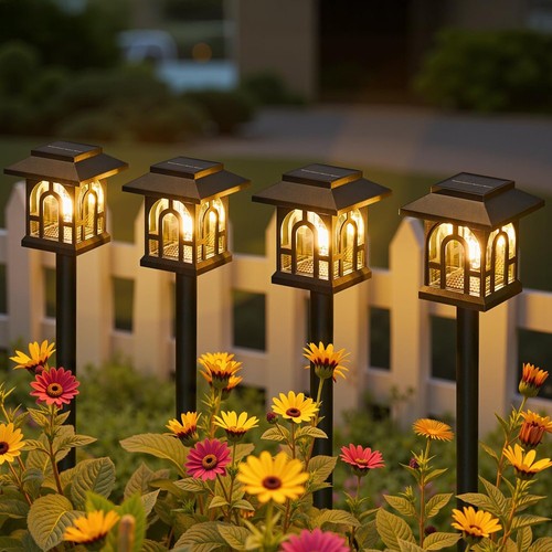 Led solarleuchte - 4x,