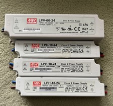 MW Mean Well 3 X LPH-18-24 & 60-24 LED-Treiber, LED-Trafo gebraucht
