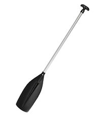 Paddel Aluminium schwarz 122cm Stechpaddel für Kanu Kajak paddle
