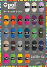Opal uni fach pullover und - 6-fach, pullover-