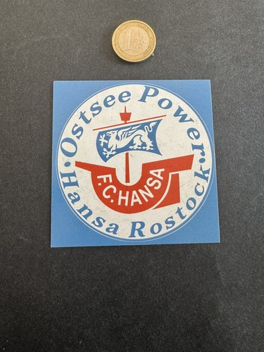 Hansa rostock aufkleber - hansa,