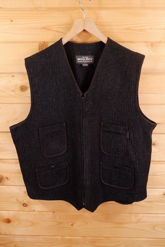 Woolrich tweed wollweste - tweed,