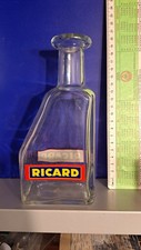 Ricard Wasserkaraffe Glasflasche Krug Flasche Original Frankreich Sammlerzustand