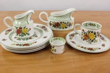 V&B Summer Day Konvolut 10teilig Villeroy & Boch Service Teller Tasse Kännchen