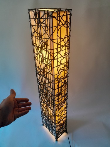 Rattan stehlampe stehleuchte - rattan, stehlampe.stehleuchte