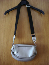 Crossbody Bag Damen Handtasche Schultergurt Tasche Schultertasche, bronzefarben