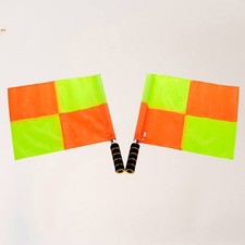 2 Pcs Schiedsrichter Fahnen Flagge Sportflaggen Handsignalflagge