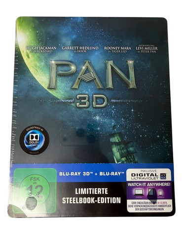 Blue ray pan steelbook - 3d,