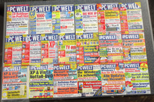 PC-Welt 19 Zeitschriten meist mit CD oder DVD von 2001 - 2009