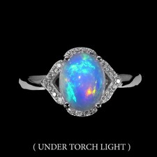 925 Sterling Silber Ring Oval