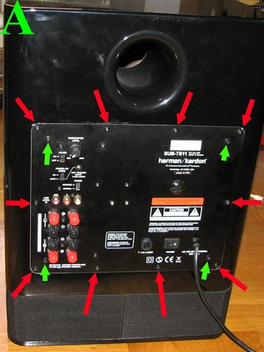 Reparatur subwoofer harman - reparatur,