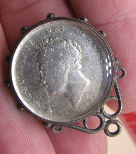 Antike silber albert kette - silber,