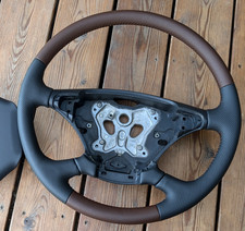 NEW LEATHER STEERING WHEEL FOR