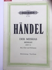 Händel Messias Klavierauszug