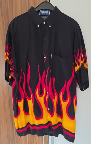 Pidoza flammen hemd l - pidoza,