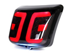 Rücklicht getönt, Rahmen