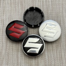 4Stk 56mm Suzuki Logo Emblem
