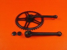 Retro Vintage Fahrrad Kurbelgarnitur 4 Kant 46 Z NOS #8