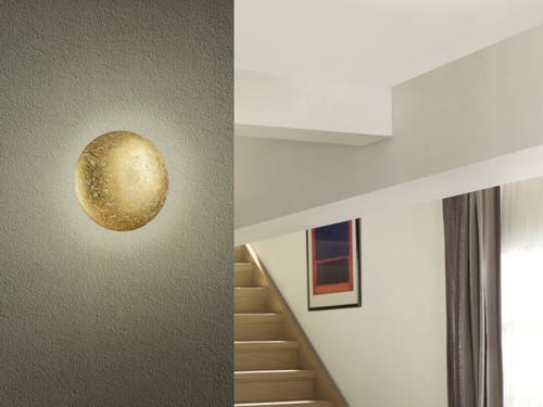 Runde led wandlampe 22cm - led,