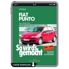 Fiat Punto Typ 188 1999-2006 So wird's gemacht Reparaturhandbuch E-Book PDF