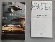 1 Katalog ROLEX Oyster  von 1985 mit Preisliste