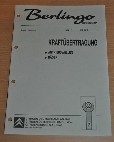 Werkstatthandbuch citroen - werkstatthandbuch,