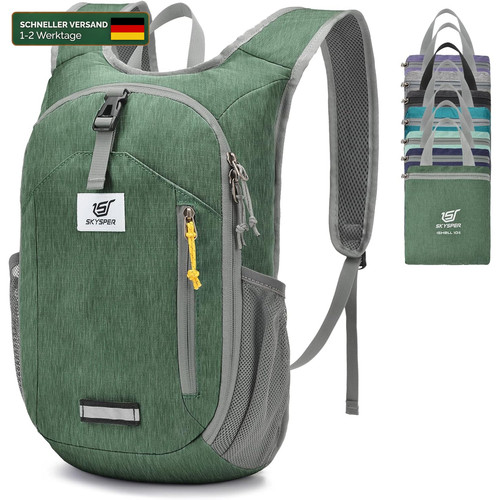 Faltbarer rucksack 10l klein - faltbarer,