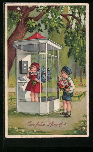 Künstler kleine - künstler-ak,