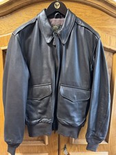 Original Fliegerjacke A-2 von Cockpit USA – nagelneu mit Etikett