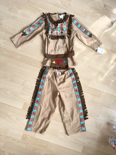 Faschingskostüm indianer set - indianer,